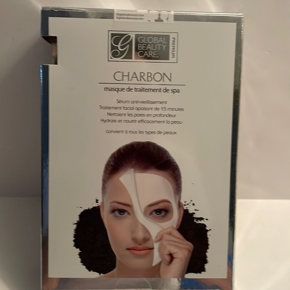 Global Beauty Care CHARCOAL spa treatment mask. Anti aging serum. All skin types - Picture 4 of 15